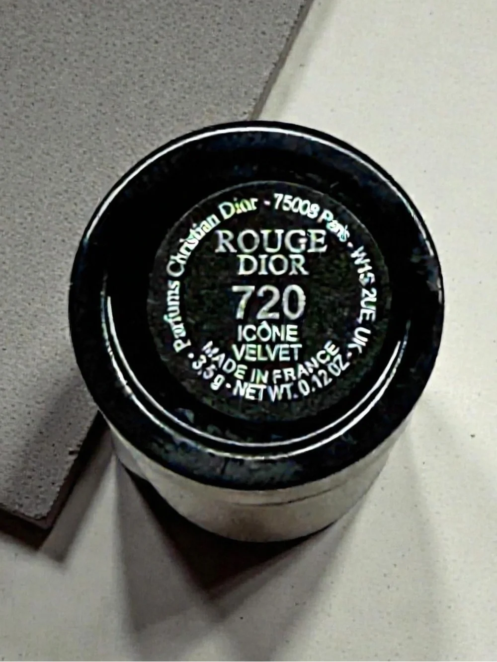 Dior Rouge Dior Velvet Refill Lipstick 720 Icône Nude Terracotta